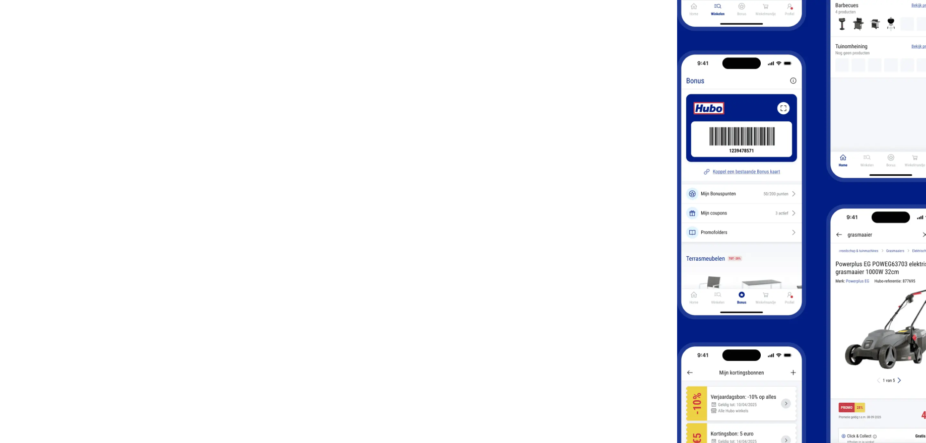 Hubo app - right view