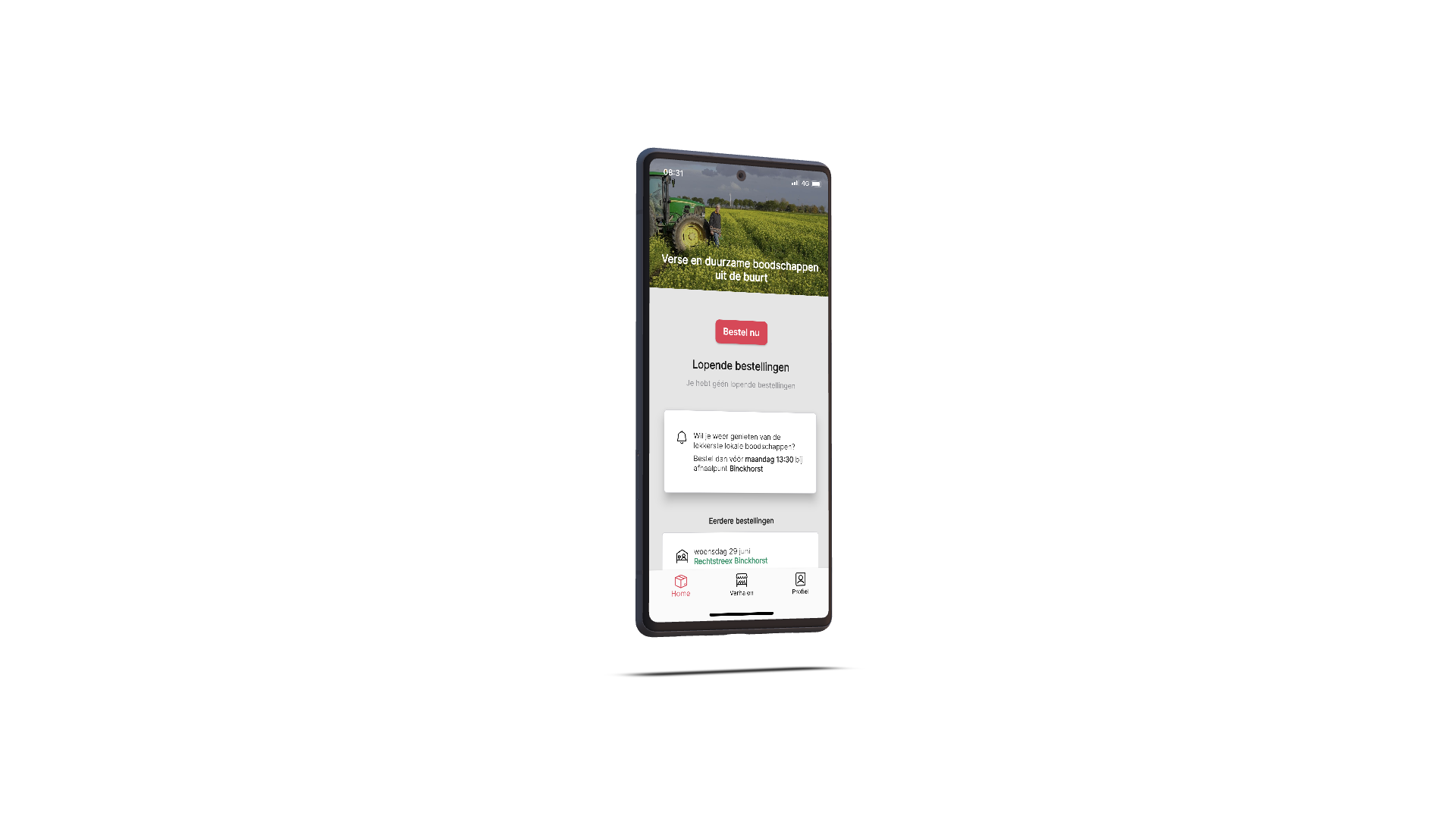 Rechtstreex local food marketplace app