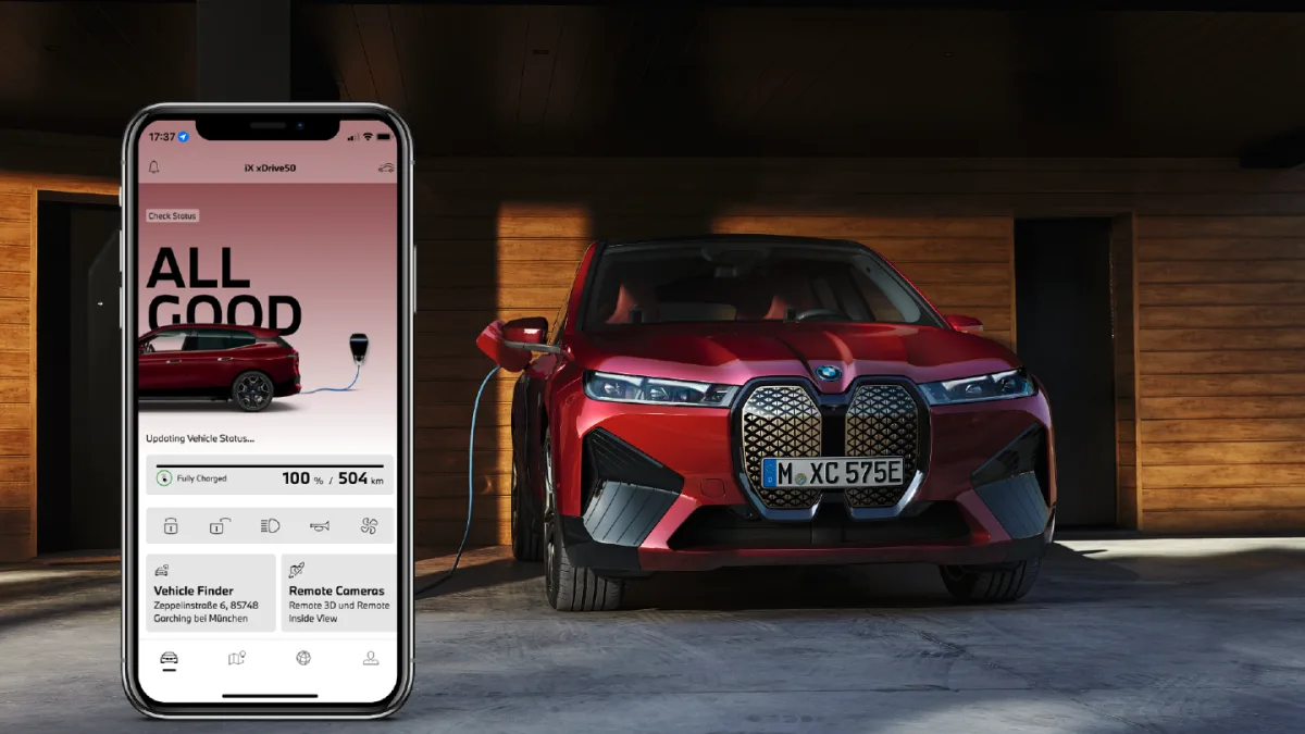 My BMW app gebouwd met Flutter
